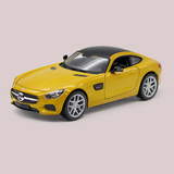美驰图1:24奔驰 GT AMG 拼装车模玩具仿真合金组装汽车模型收藏