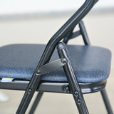 丰雅折叠椅子便携靠背椅折叠凳办公椅会议椅餐椅网吧电脑椅