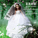 正品可儿娃娃中国女孩玩具 浪漫婚纱  蔷薇新娘9038新娘娃娃