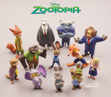迪士尼 正版散货 疯狂动物城zootopia 小号 手办公仔摆件玩偶12款