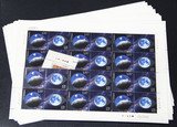 中国邮票套票2015个41探月个性化大版张撕口大版原胶全品集邮收藏