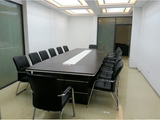 福建办公家具大型会议桌板式加厚带线合培训长条桌椅组合厂家直销
