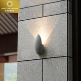 现代欧式简约创意室外防水LED壁灯 户外墙别墅柱子阳台露台庭院灯