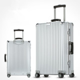 日默瓦全铝镁合金拉杆箱复古金属万向轮行李箱20/30寸登机旅行箱