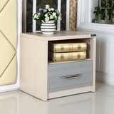 简约床头柜整装免安装现代中式实木色边角柜储物柜收纳柜免漆特价