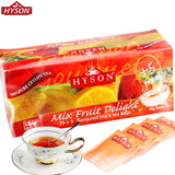 2件包邮 HYSON斯里兰卡进口锡兰红茶包 混合水果口味30包袋泡茶