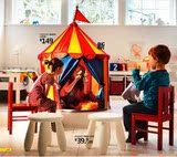 ◆西安专业宜家代购◆IKEA 勒克斯塔帐篷 儿童游戏生日礼物包邮