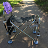 加厚不锈钢钓鱼椅多功能折叠椅凳钓台钓椅2016新款便携休闲垂钓椅