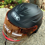 永恒摩托车头盔 电动车踏板车男女款夏盔半盔339防雨防尘防紫外线