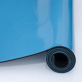 防静电台垫蓝 黑色桌布实验室桌垫 耐高温橡胶板胶皮维修台垫3mm