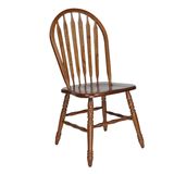 美式实木椅子欧式餐椅橡木温莎椅家用靠背椅餐厅/咖啡厅/书房椅子