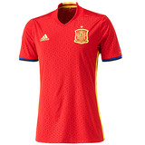 2016欧洲杯西班牙主场 客场短袖球衣足球服训练服 专柜正品AI4411