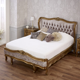 全实木床 新古典床欧式双人床1.5 1.8米美式雕花床法式公主床婚床