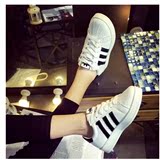 女鞋运动鞋单鞋韩版跑步鞋校园贝壳鞋小白鞋2016夏季新款爆款板鞋