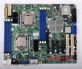 原装 超微X8DTL-6F服务器主板双路CPU工作站主板稳定游戏代练主机