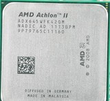 AMD Athlon II X4 645 四核CPU 3.1G AM3 938 散片 640 635 630