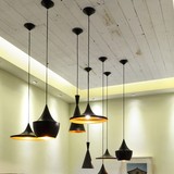 个性创意宜家吧台小吊灯北欧复古餐厅工业灯咖啡厅三单头组合灯具