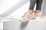 DF香港代购adidas Superstar 三叶草波点蛇纹麂皮贝壳女鞋休闲鞋