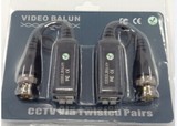 纯铜BNC接头卡线式 无源双绞线传输器视像通 摄像机安防监控配件