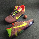 科比11代编织篮球鞋全明星 ZK11男子低帮彩虹精英贝多芬透气战靴