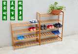 鞋架简易多层特价经济型楠竹鞋柜组装家用客厅实木置物架创意防尘