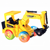 儿童男孩玩具挖土挖掘机工程车电动汽车小孩子益智宝宝1-2-3-4岁