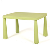 加厚儿童桌椅幼儿园桌椅子宝宝学习桌椅彩色塑料游戏桌画画桌子