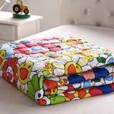 纯棉印花床褥薄款1.2榻榻米床垫被1.5米学生夏铺床垫子1.8可水洗