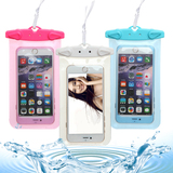 16版苹果6plus手机防水袋潜水套小米漂流户外包通用触屏拍照游泳