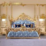 新款欧式全实木床法式精美雕花双人床奢华别墅卧室公主床结婚床