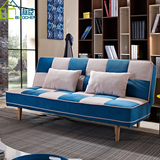 北欧/宜家折叠沙发床1.2/1.5/1.8米客厅两用双人可拆洗日式沙发床
