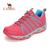 2016新品CAMEL骆驼 女式户外溯溪鞋 防滑涉水沙滩徒步网布轻便鞋