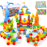 儿童超大号颗粒塑料积木益智拼插积木玩具启蒙拼装3-6岁批发玩具