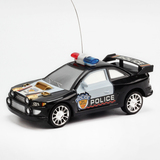 男孩遥控车玩具三菱警车二通赛车儿童电动玩具汽车2-3-4-5岁