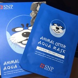 【超级推荐】韩国代购 SNP动物面膜海豹海狮强效补水美白保湿10片