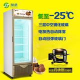加承冷冻展示柜 商用立式展示柜 冰淇淋陈列柜 风冷冰箱雪糕冷柜