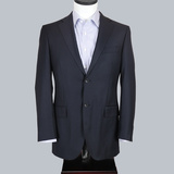 丹戈迪亚商务休闲男正装新款套西服上衣羊毛纯色西装外套男52861