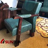 新款复古金属系美发椅子 豪华剪发椅子 高档理发椅子 欧式美发椅