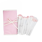 粉色便携款化妆刷收纳包 17孔位大容量 专业 防尘刷袋 定制限量款