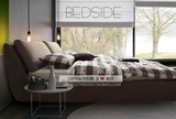 布艺床可拆洗双人床1.8米布床婚床小户型简约现代卧室软床