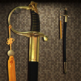 欧式西洋剑 骑士剑 礼仪剑 西洋剑 指挥剑 舞台表演剑 未开刃
