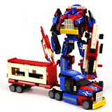 变形金刚机器人汽车人兼容乐高拼装组装塑料积木 男孩玩具10-12岁