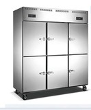 TONBAO/通宝 1.6双机双温铜管 六门冷柜商用 冷冻六门冰柜 冷藏柜