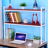 特价桌上书架简易学生电脑桌面置物架小型办公桌面收纳架陈列架