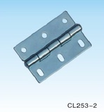 3寸304不锈钢不对称横孔蝶形平开铰链 工业设备合页CL253-2生久