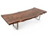 仿古不规则餐桌实木餐桌美式办公桌LOFT铁艺办公桌会议桌
