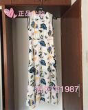 太平鸟女装2016新新款夏装A1FA62441C0印花修身显瘦中长款连衣裙