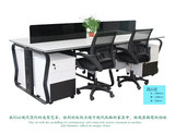苏州办公家具 简约现代4人位员工桌组合  新款职员桌屏风卡座
