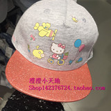 香港代購H&M HM童裝女寶女童HelloKitty凱蒂猫可愛鴨舌帽2016新裝