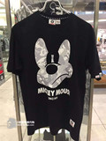 香港代购7折  AAPE x Mickey Mouse 16夏 米奇联名限量T恤9123